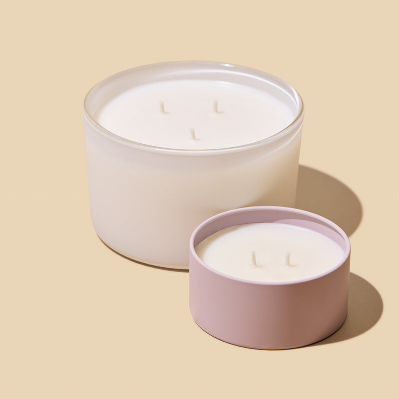 makesy bamboo candle wicks 6 inch laid flat showing natural bamboo fiber texture