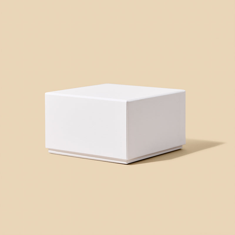 Stacked makesy 18oz Dream Candle Boxes showing sleek minimal packaging design