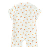 Organic Muslin Baby Romper – Gingham Grove Print by Apple Park
