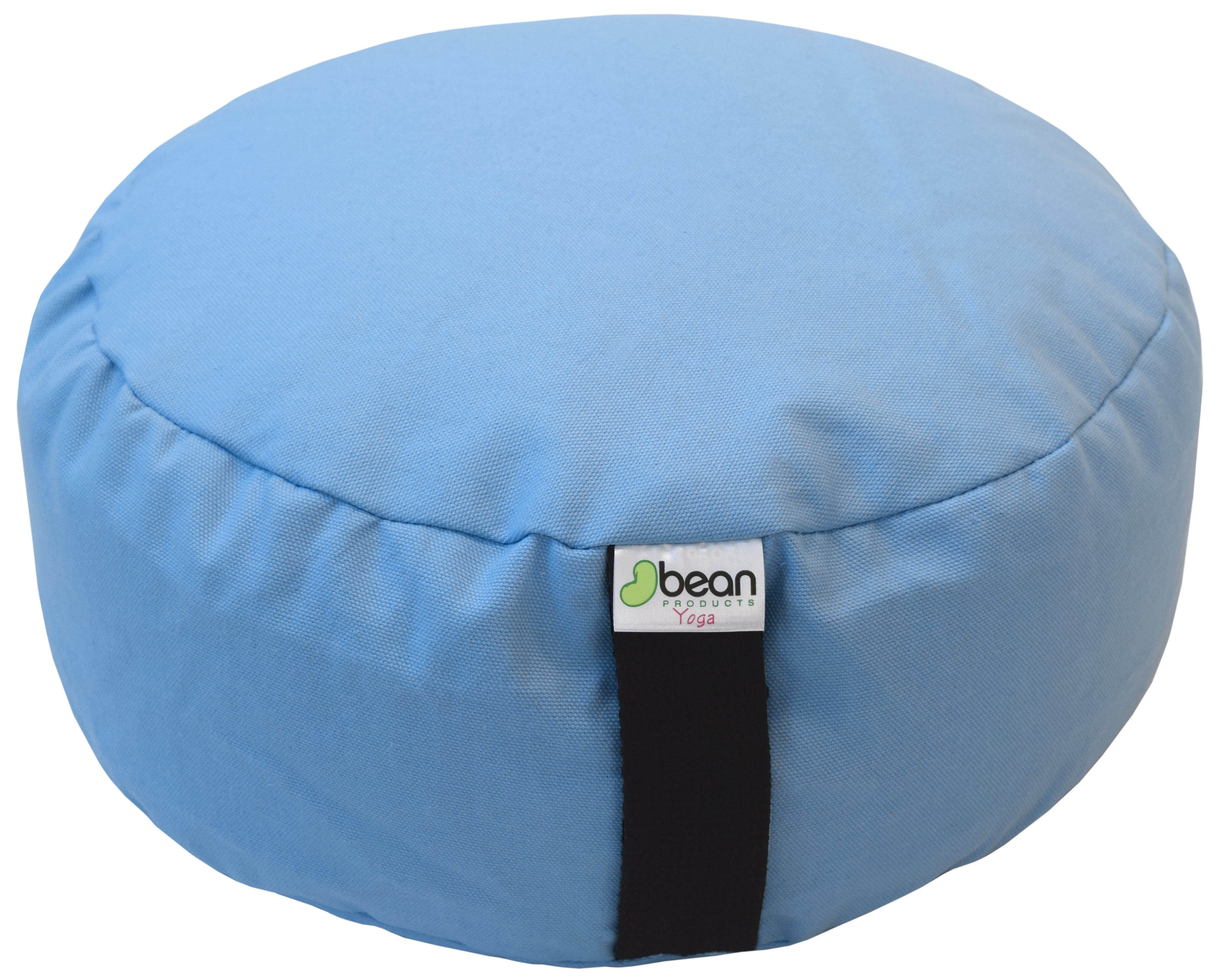 Zafu Meditation Cushion – Organic Buckwheat Hull Filling, Cotton, Made in USA