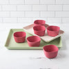 Ditch disposables, cook sustainably! Bamboozle X Elizabeth Karmel Prep 'n Serve Tray Set (large tray, medium tray, 6 prep cups). Eco-friendly, colorful, organized cooking. Shop Bamboozle Home now!
