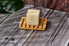 Desesh bamboo waterfall soap dish — plastic-free, biodegradable soap rack for bar soap and shampoo bars