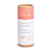 Deosil sensitive skin deodorant tube with orange and bergamot scents on a white background