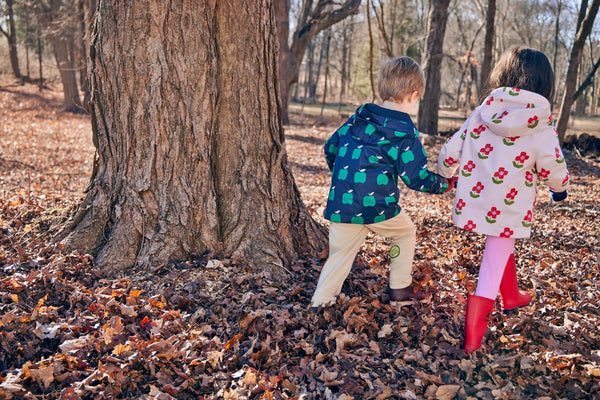 Close-up of Mon Coeur eco-friendly kids leggings made in Portugal