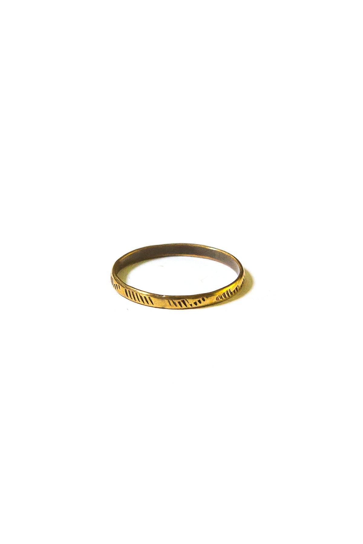 Recycled Brass Stacking Rings – Fair Trade, Nickel Free