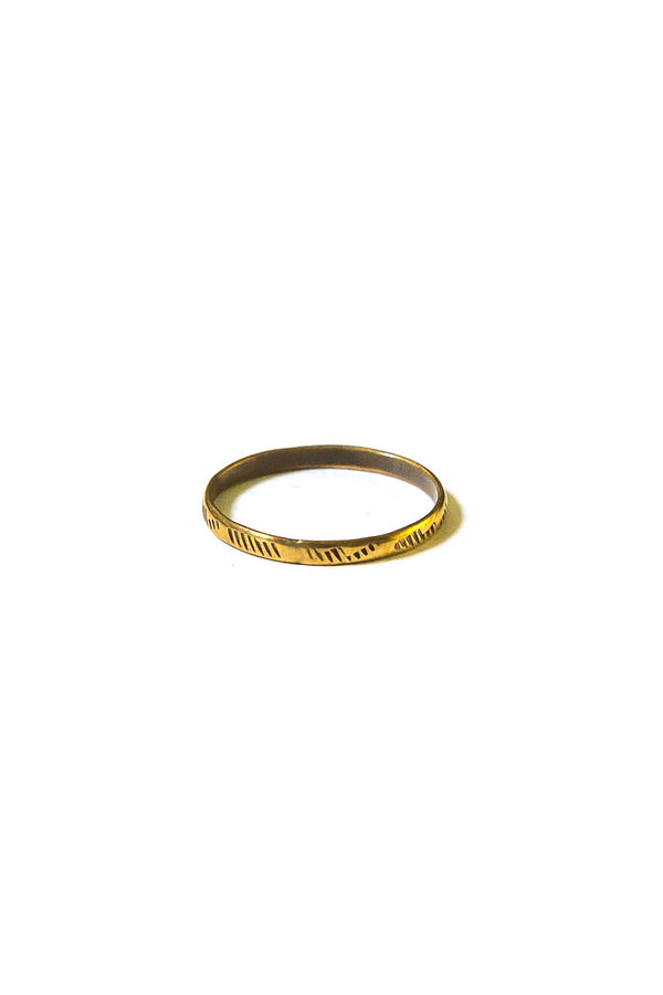 Recycled Brass Stacking Rings – Fair Trade, Nickel Free