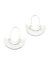 Fringe Hoop Earrings – Handcrafted, Ethical & Nickel-Free