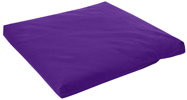 Bean Products Zabuton cotton meditation base cushion for floor seating and yoga practice