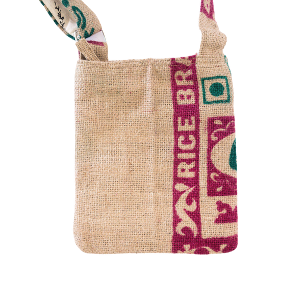 Everyday Purse - Recycled, one-of-a-kind print placement and design
