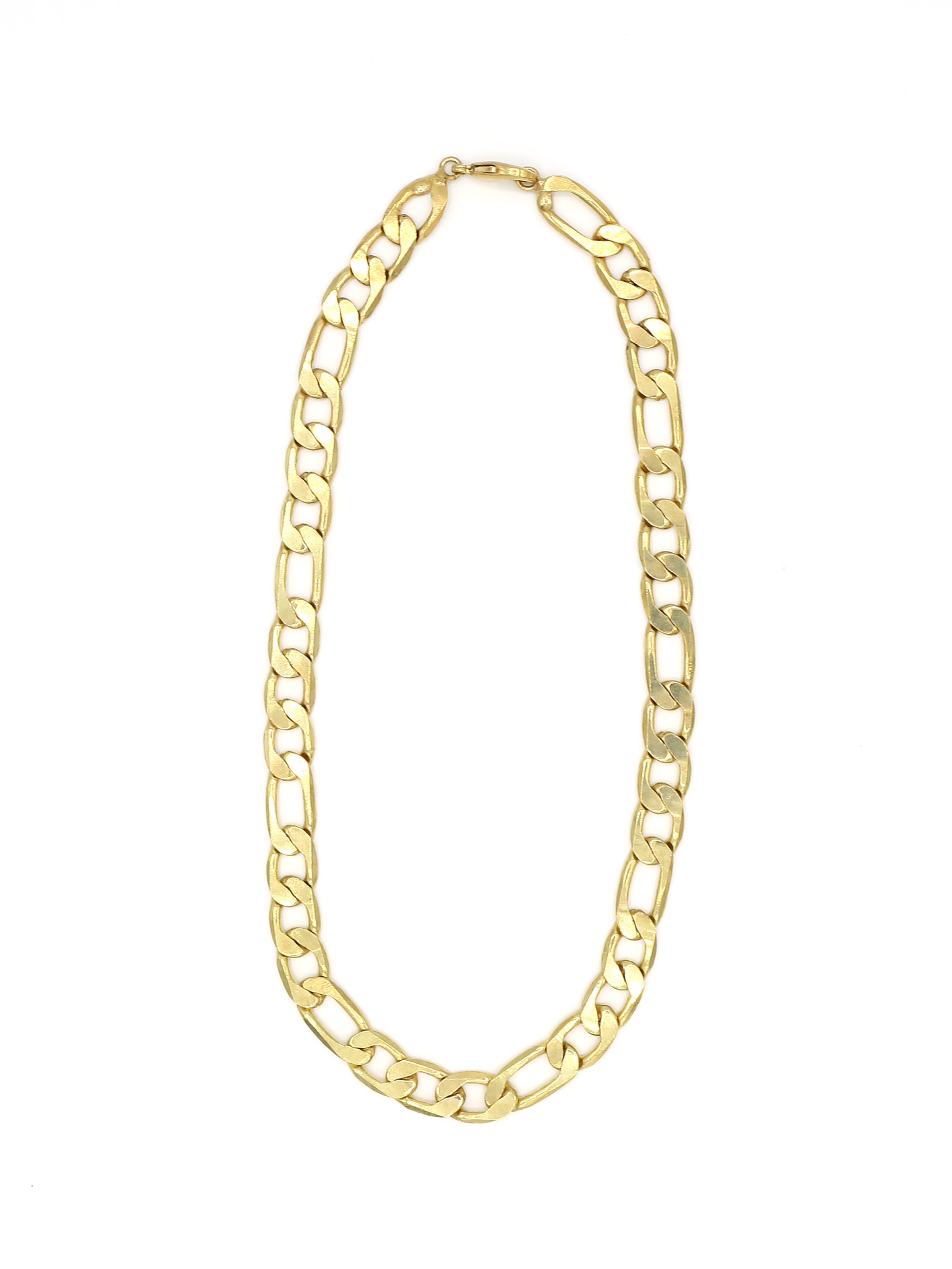Chunky Chain Link Layering Necklace – Silver or Brass | Fair Anita