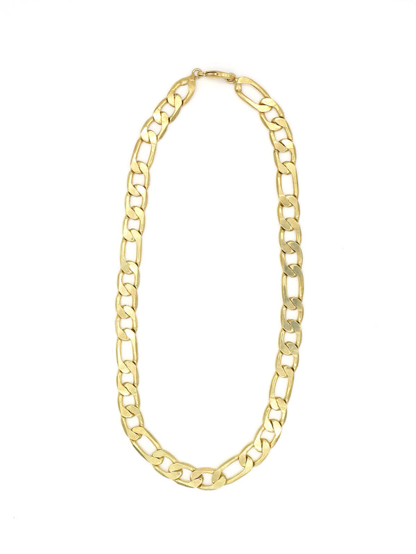 Chunky Chain Link Layering Necklace – Silver or Brass | Fair Anita