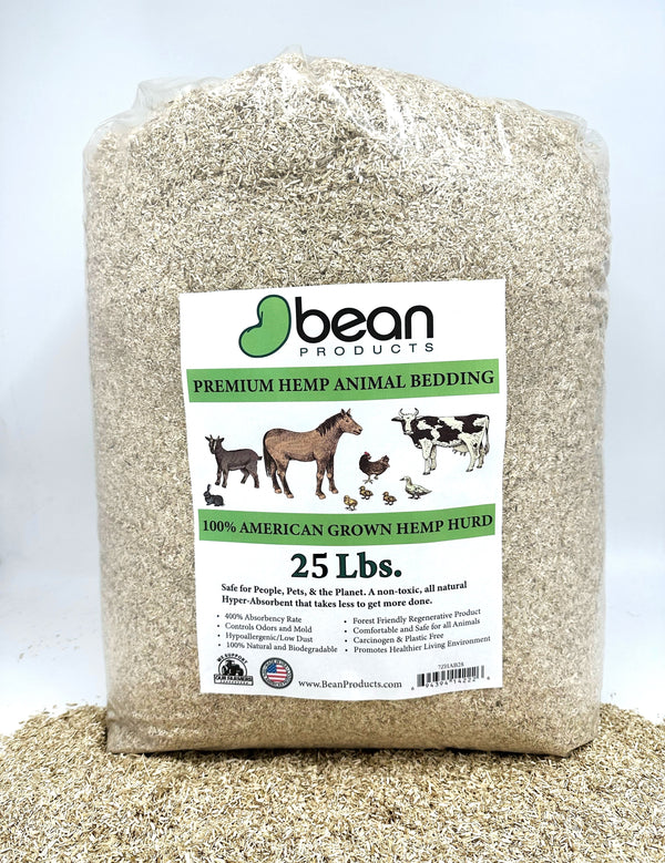 Hemp Chicken Horse Animal Bedding Litter  - Organic USA Grown