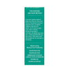 Green label with text about Baby Face Mineral Sunscreen Stick on a white background
