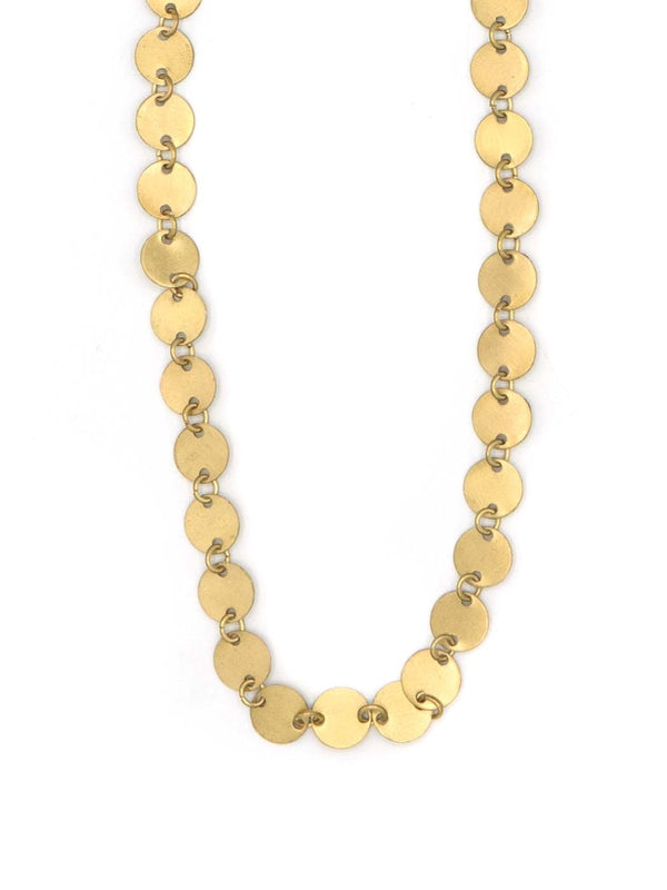Circle Link Necklace | Recycled Metal | Fair Anita