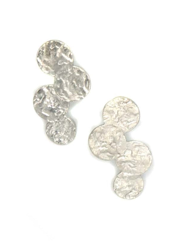 Polka Dot Stud Earrings – Recycled Metal, Nickel-Free | Fair Anita