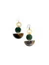 Sailing Sea Horn Earrings styled as an ethical, eco-friendly jewellery gift
