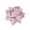 EverBow pink reusable grosgrain ribbon bow for eco-friendly gift wrapping