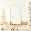 Tiny Land Double-Sided Magnetic Chalkboard Easel for Kids