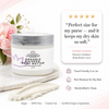 Organic Whipped Body Butter 2 oz – Travel Size for Dry Skin