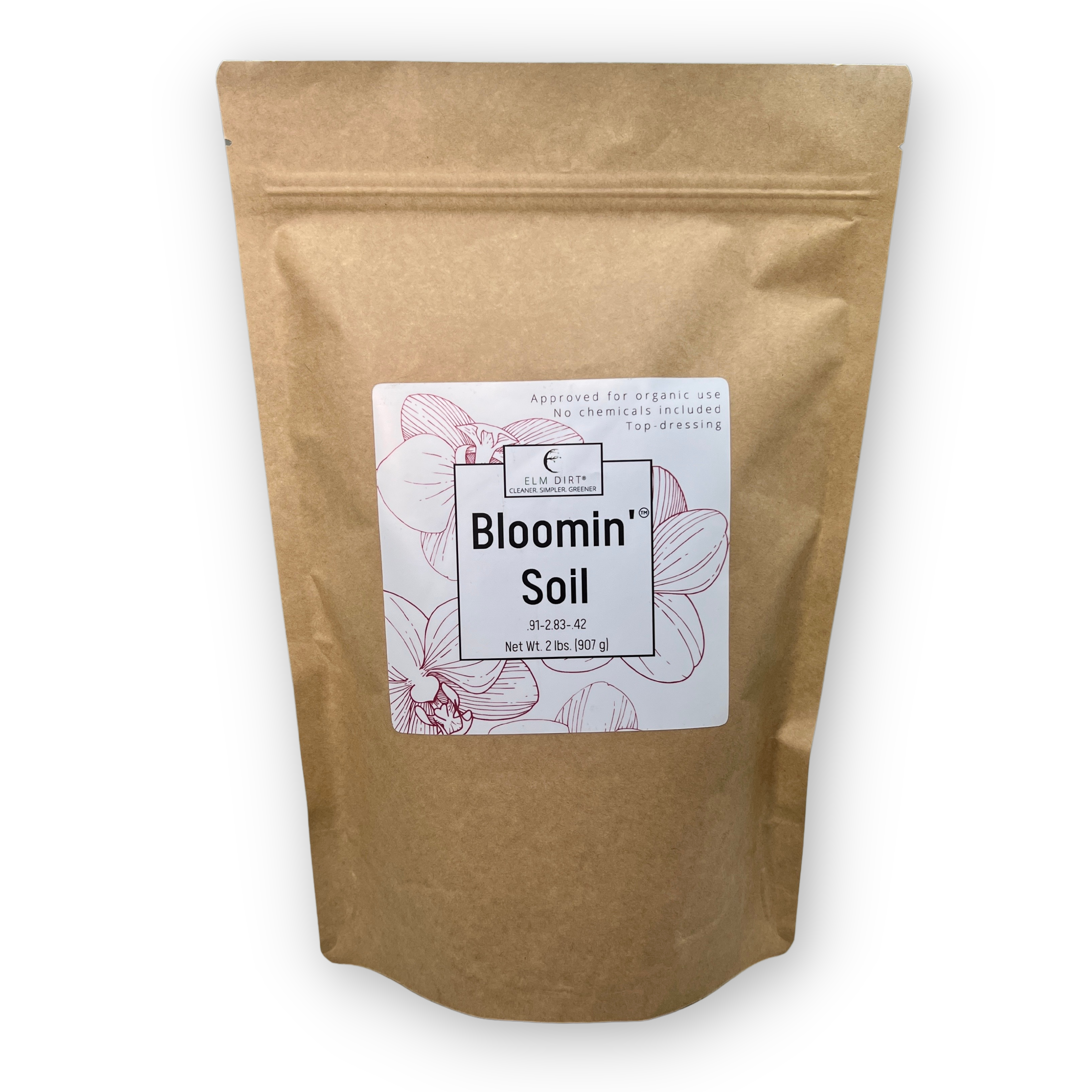 Bloomin' Soil - Natural fertilizer for bigger, longer-lasting blooms! Slow-release nutrients, all-natural ingredients, safe for all plants. Shop now & bring your garden to life!