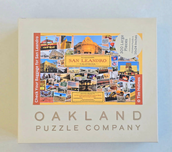 300-Piece Jigsaw Puzzles for Adults | Oakland Puzzle Company