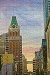 300-piece Tribune Tower jigsaw puzzle by Oakland Puzzle Company