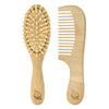 Green Sprouts Learning Brush & Comb - bamboo, gentle, toddler independence. Detangle knots, grow hair-itage habits. BPA-free, earth-friendly gift. Shop now & empower little ones!