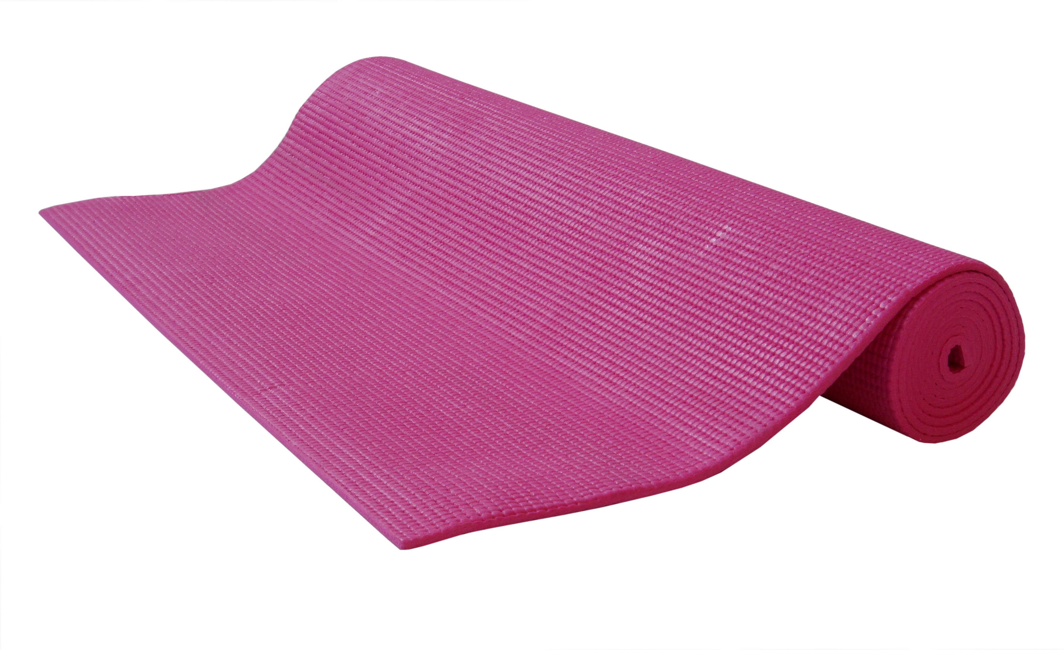 Durable Kid's Sticky Yoga Mat with Fun Designs - Eco-Friendly – Hot Pink