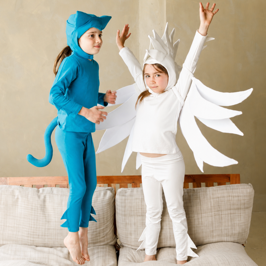 Blue Cat Pajama Costume for kids by Band of the Wild
