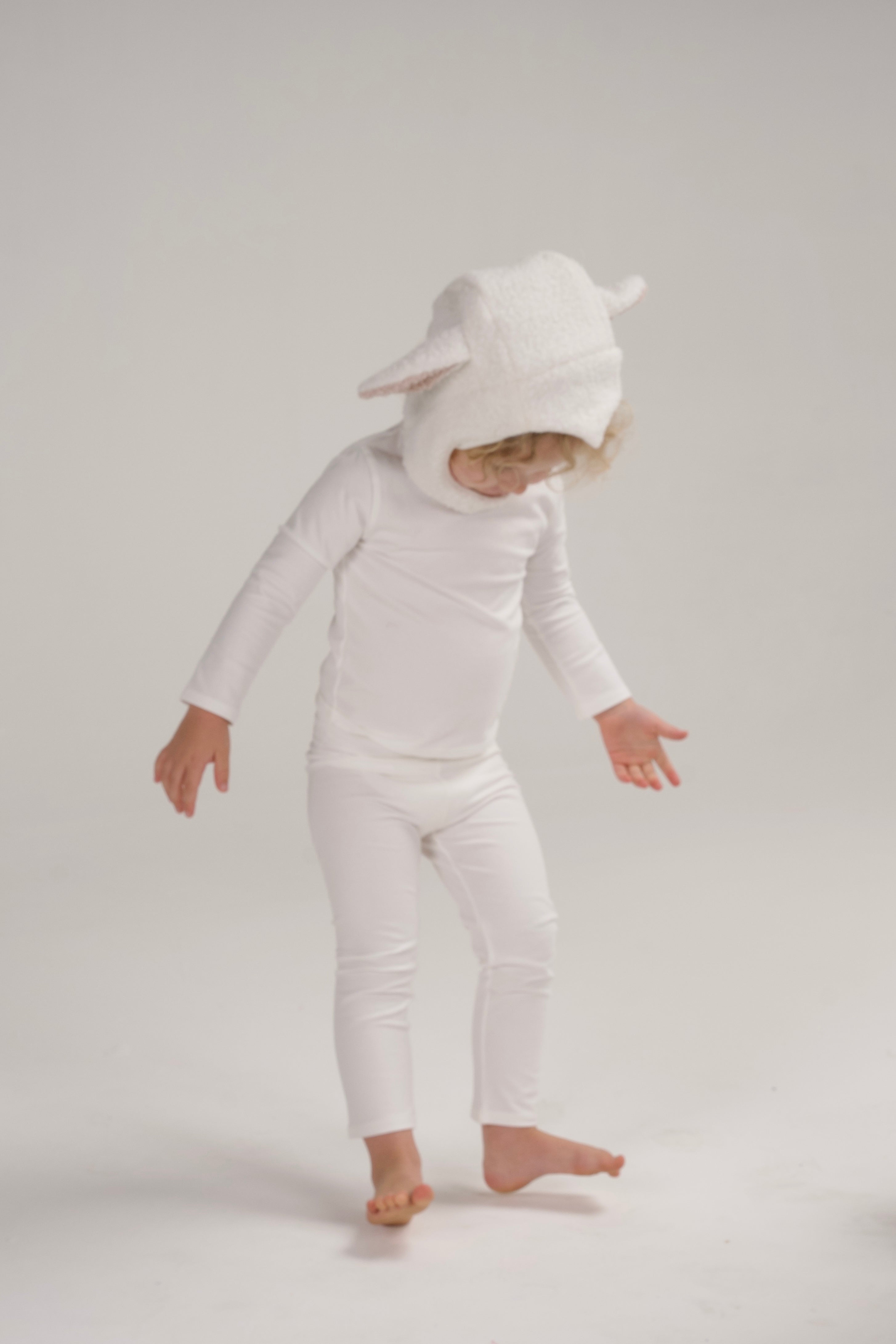 Baby White Sheep Halloween Costume – Soft Cotton Lamb Outfit