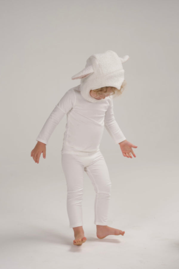 Baby White Sheep Halloween Costume – Soft Cotton Lamb Outfit