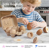 Tiny Land Egg Combo Playset pieces for pretend breakfast play