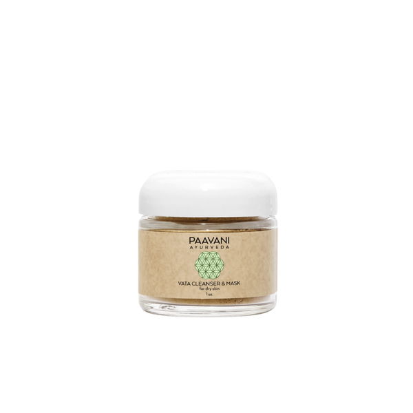 Vata Cleanser & Mask – Ayurvedic Cleansing Grains for Dry Skin