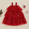 Christmas Layered Tulle Dress styled for holiday celebrations