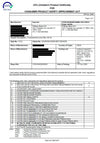 Children's Product Certificate for Consumer Product Safety Improvement Act with various fields and checkboxes.