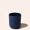 Close-up of 2.5oz Aura® candle vessels showing matte and gloss colour options for small-batch candle making