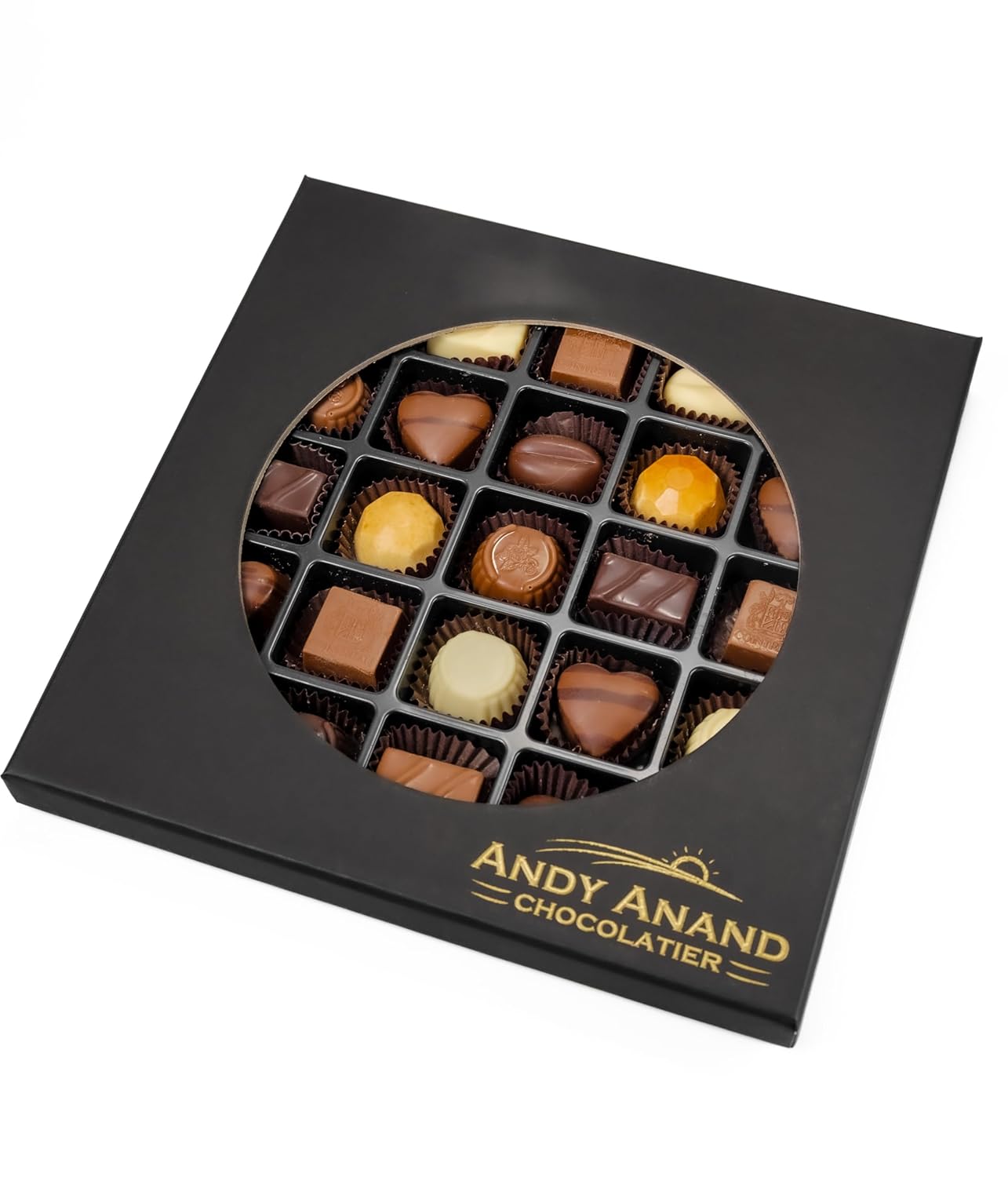 Close-up of sugar free Belgian chocolate truffles sweetened with natural stevia by Andy Anand