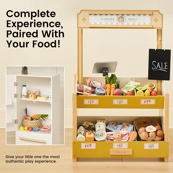 Tiny Land Organic Play Food Collection ready for kitchen and market play