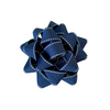 EverBow Navy reusable grosgrain gift bow by EverWrap on a white background