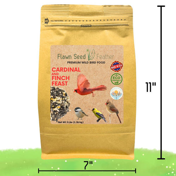 Cardinal & Finch Feast Wild Bird Seed Blend