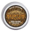 "Men Don’t Stink" Solid Cologne - 2.5 oz of travel-friendly, warm amber & spice scent. Long-lasting, mess-free, and crafted with premium natural ingredients. Buy now!

