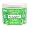 Moroccan Mint Green Tea tin by Friendship Organics — organic and Fair Trade certified