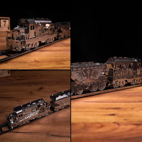 Heavy Loco Freight Train Mechanical Model Kit