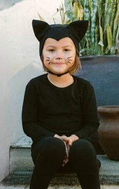 Black Cat Pajama Costume