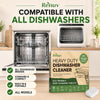 Renuv Dishwasher Cleaner & Deodorizer Tablets – 12-Pack, 1 Year Supply