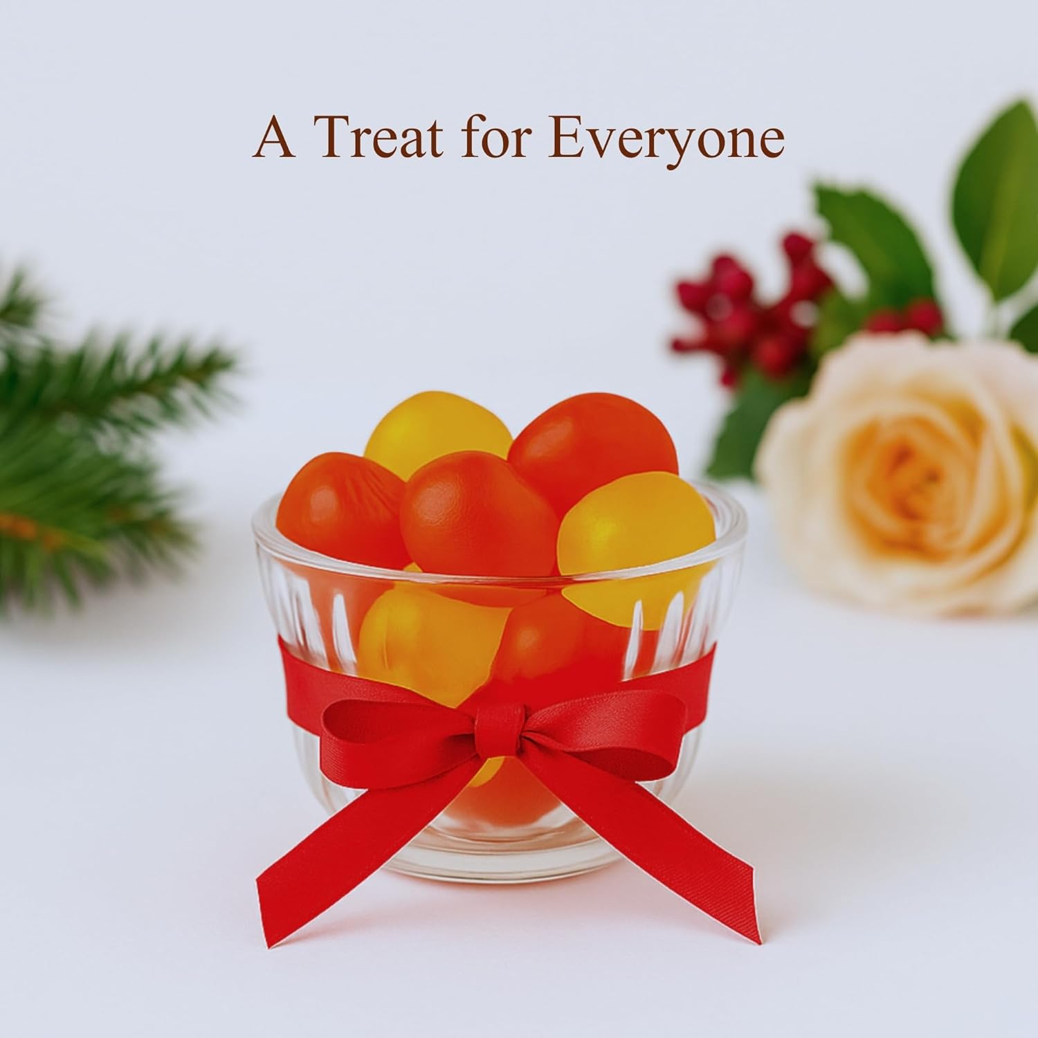 Andy Anand multivitamin gummies 50-day supply jar with natural fruit flavor gummies scattered around it