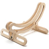 Wooden baby rocker on a white background. ROCKBROS wooden bike stand — tool-free 2-min assembly, fits most road bikes, eco-friendly natural wood. Stable, portable & stylish. Perfect cyclist gift. Shop now.