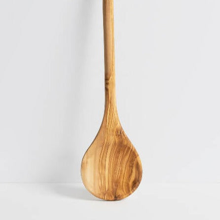 Round Olive Wood Cooking Spoon