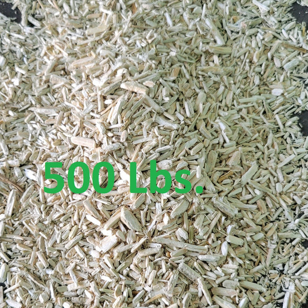 Hemp Crete Hemp Hurd to make hempcrete  - Organic Midwest USA Grown