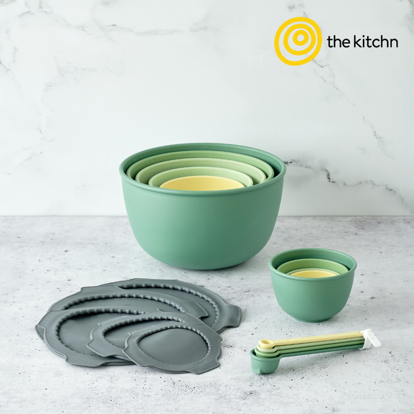 Astrik eco-friendly measuring cups and measuring spoons from the Bamboozle Mega Baking Bundle